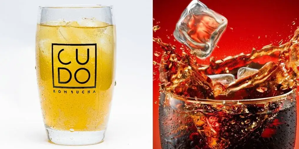 kombucha vs napoje słodzone porównanie
