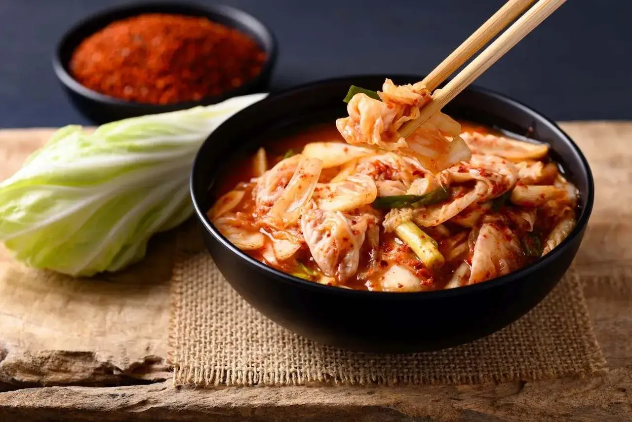 kimchi jako przystawka i składnik dań